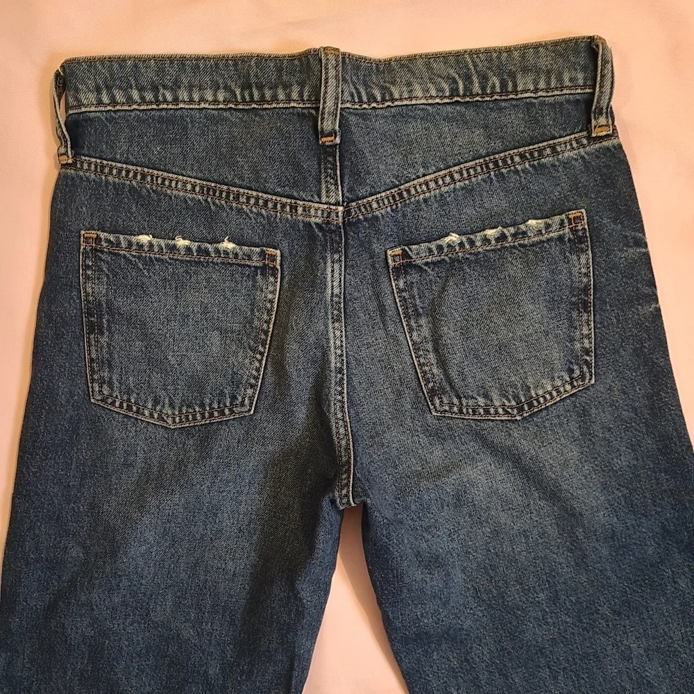 girls' blue jeans GAP